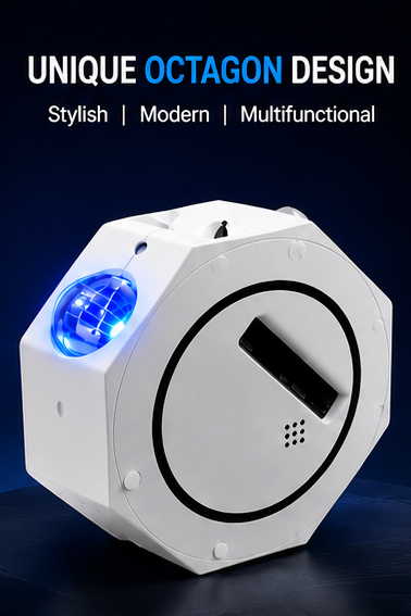 Octagon Aurora Starry Sky Projector