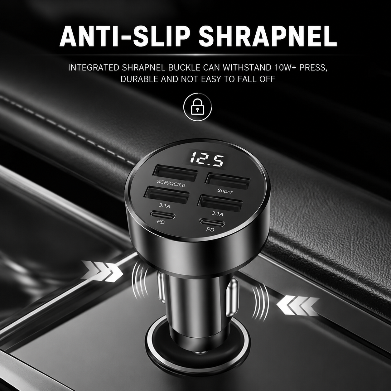 6 in 1 Car Charger