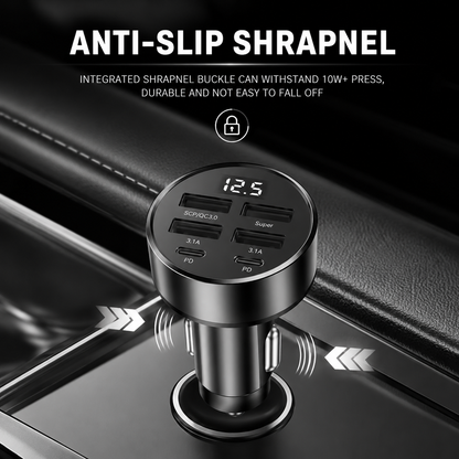 6 in 1 Car Charger