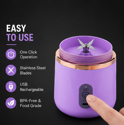 Portable USB Rechargeable Blender