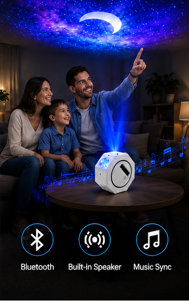 Octagon Aurora Starry Sky Projector