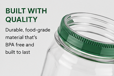 Leakproof Salad Jar